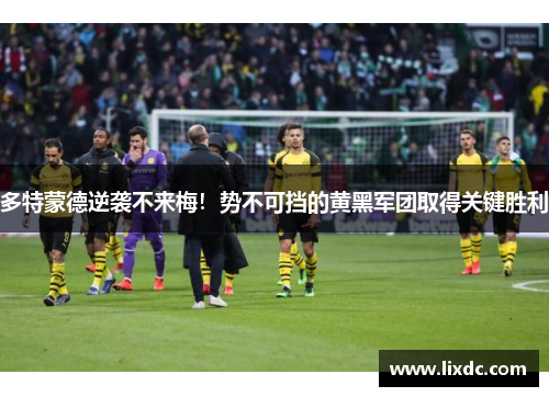 多特蒙德逆袭不来梅！势不可挡的黄黑军团取得关键胜利